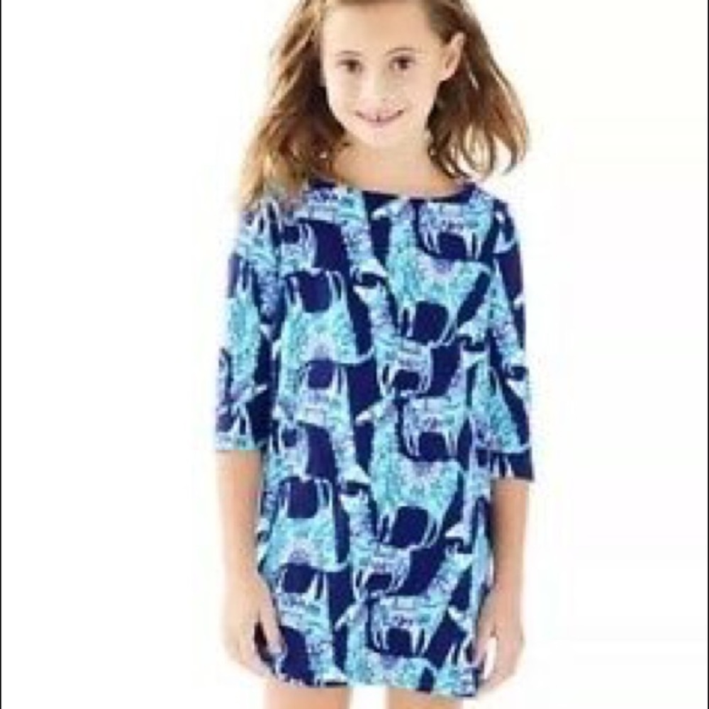 GUC Lilly Pulitzer Girls Alpaca My Bags Bay Dress